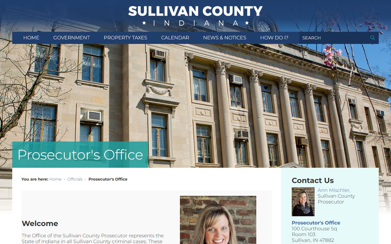 Sullivan County criminal court records prosecutor office source