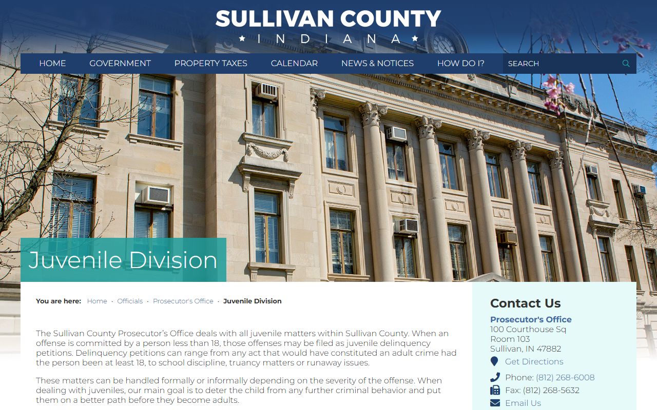 Sullivan County criminal court records juvenile confidentiality source