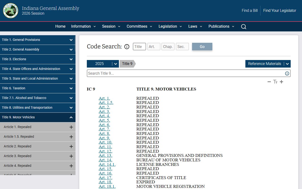 Sullivan County traffic court records Indiana traffic law source