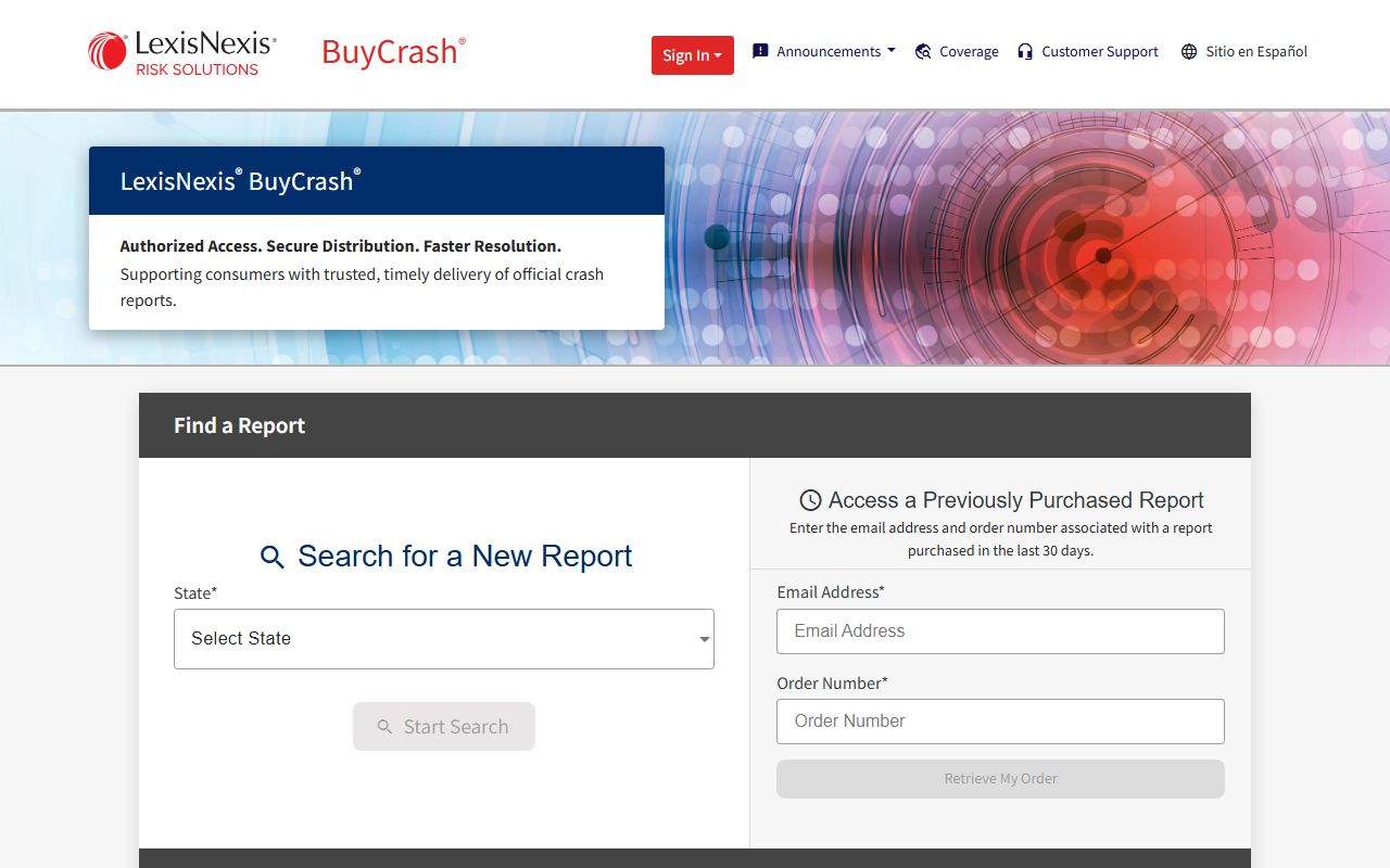 Sullivan County traffic court records BuyCrash report source